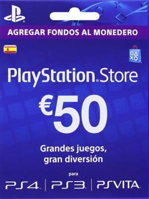 PSN CARD 50 EUROS